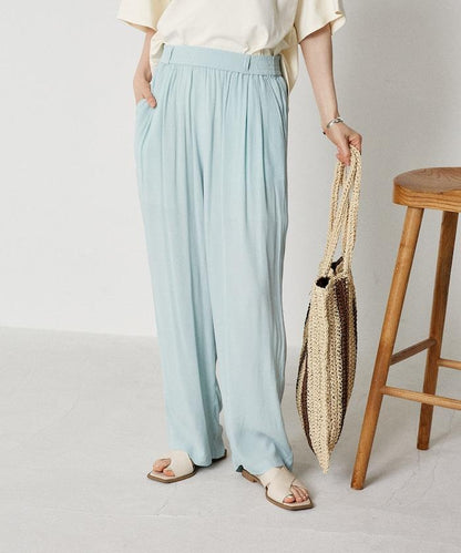 顏色喬策松紗褲/舒適褲