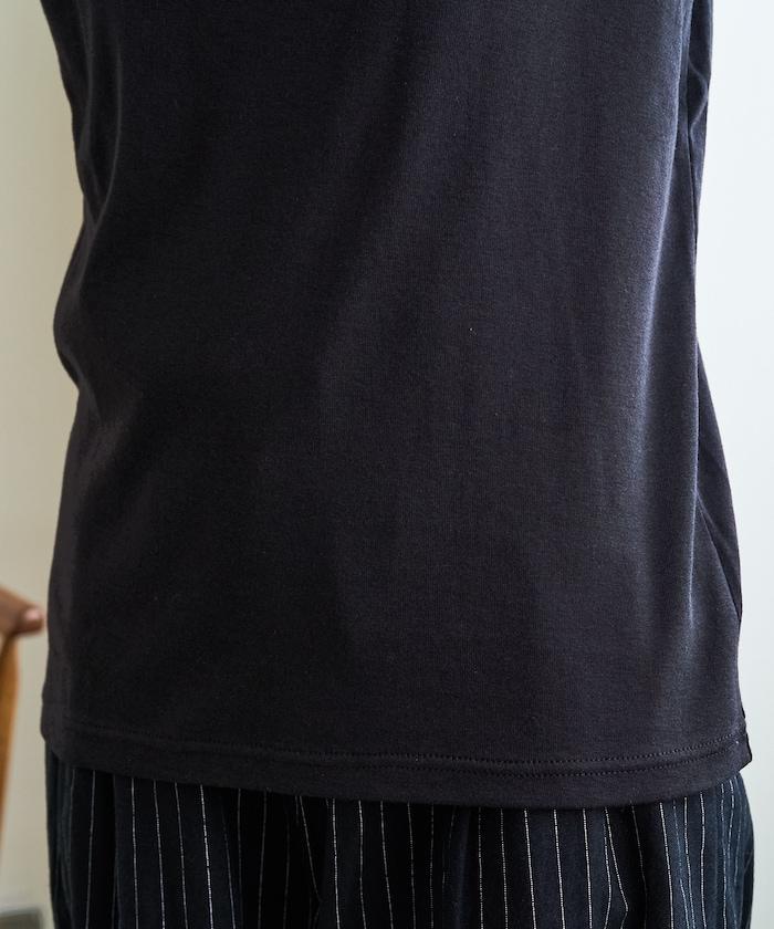 薄荷色圓領短袖T恤