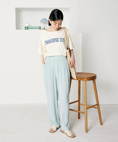 顏色喬策松紗褲/舒適褲