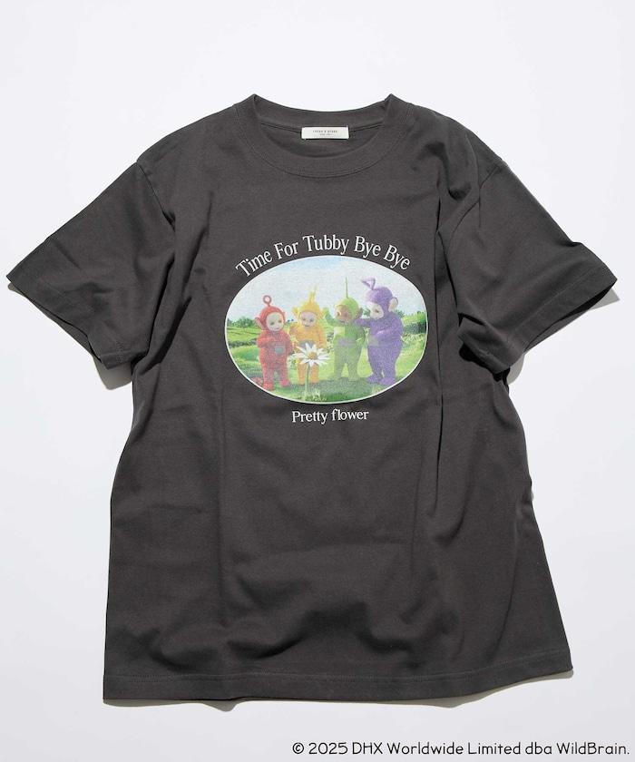 Teletubbies 圓圈印花前印花T恤/太陽寶寶