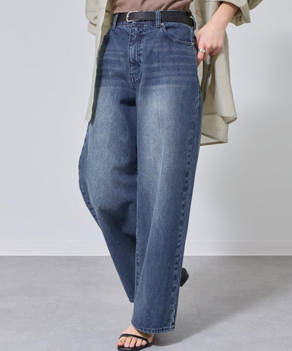 寬鬆牛仔褲