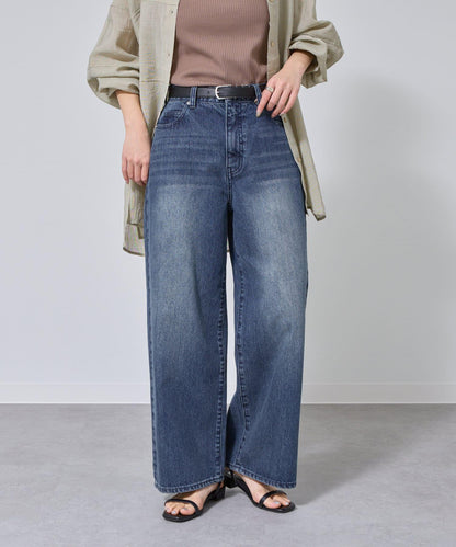 寬鬆牛仔褲
