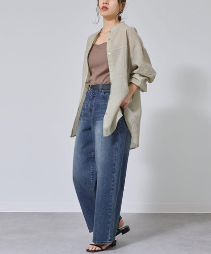 寬鬆牛仔褲