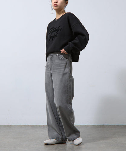 寬鬆牛仔褲