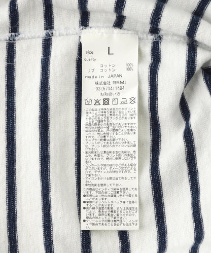 REMI RELIEF INDIGO條紋長袖T恤（美國海軍）