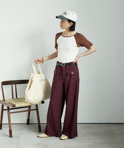 聯名 夏季海軍褲