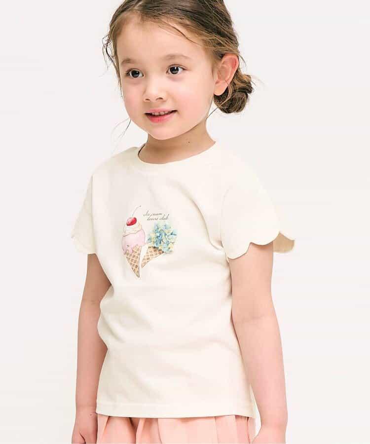 貝殼人魚冰淇淋主題T恤