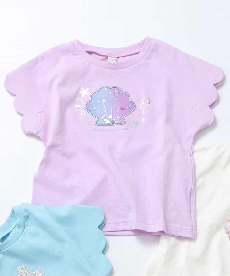 貝殼人魚冰淇淋主題T恤