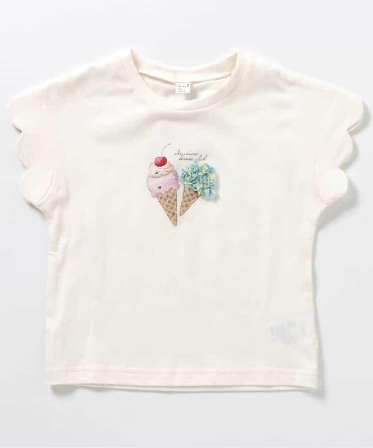 貝殼人魚冰淇淋主題T恤