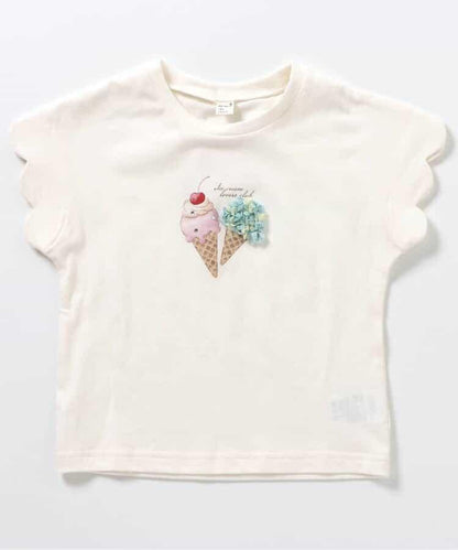 貝殼人魚冰淇淋主題T恤