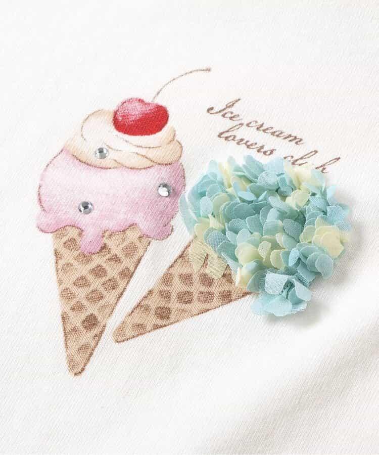 貝殼人魚冰淇淋主題T恤