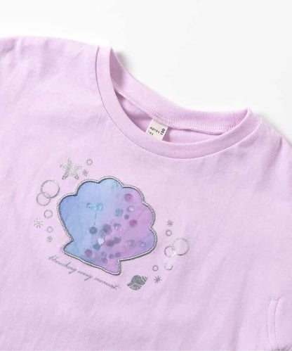 貝殼人魚冰淇淋主題T恤