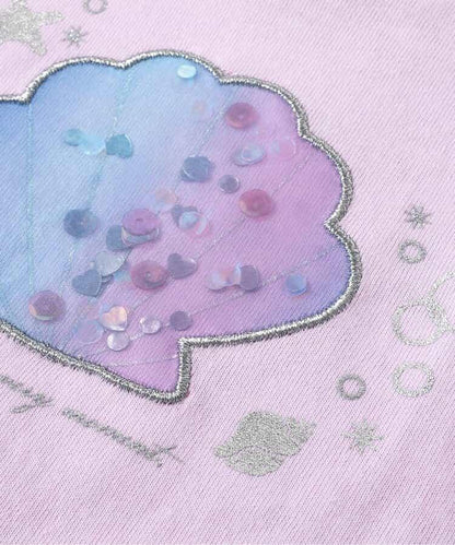 貝殼人魚冰淇淋主題T恤