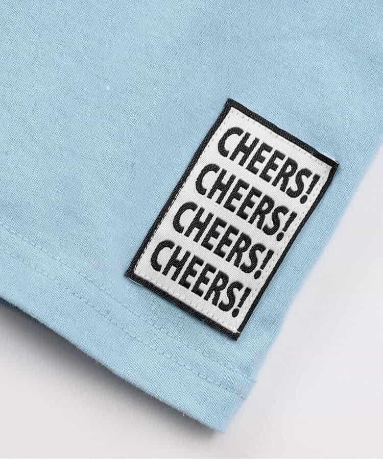 彩色背部Logo大號T恤