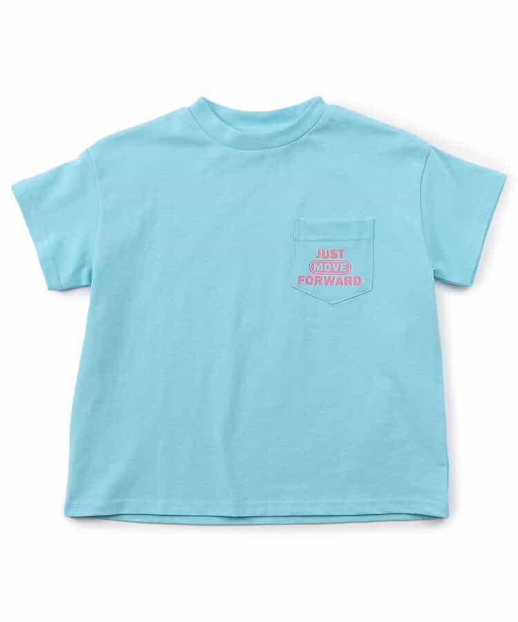 標誌口袋背面印花T恤