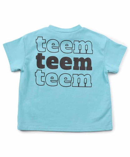 標誌口袋背面印花T恤