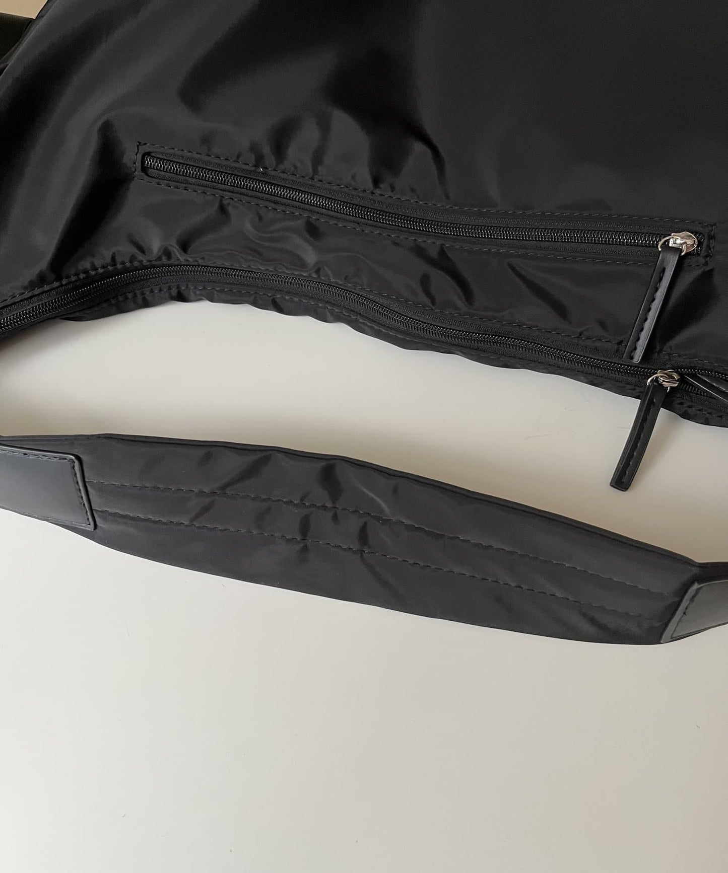 【SAPON】防水絲帶尼龍單肩包