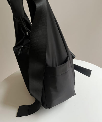 【SAPON】防水絲帶尼龍單肩包