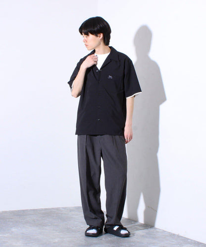 【GLOSTER】法國鬥牛犬刺繡 COOLMAX 開領襯衫