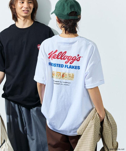 Kellogg's/凱悅 聯名 大尺寸 愛心標誌背部印花 T恤