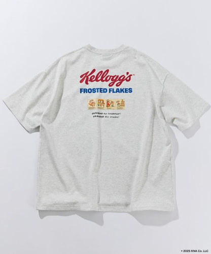 Kellogg's/凱悅 聯名 大尺寸 愛心標誌背部印花 T恤