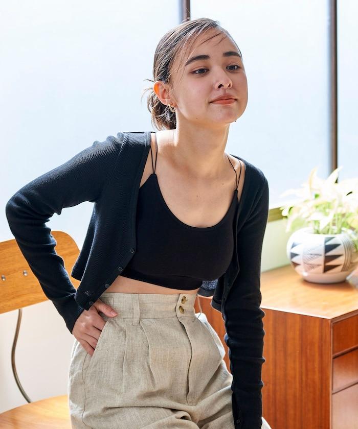 設計彈力 帶杯吊帶背心