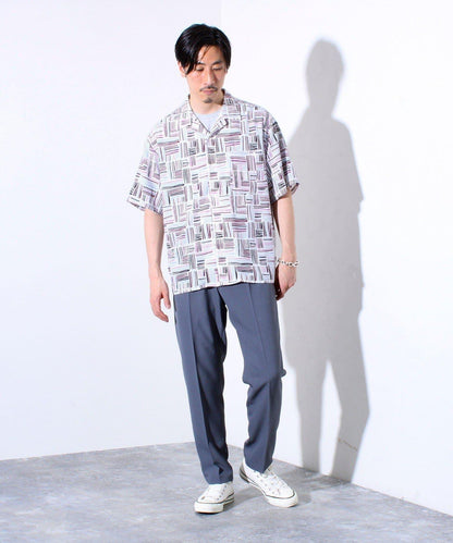 【可套裝穿著】【GLOSTER】無領套裝褲 休閒褲
