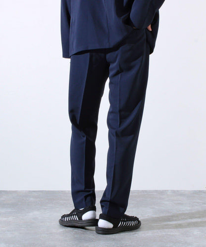 【可套裝穿著】【GLOSTER】無領套裝褲 休閒褲