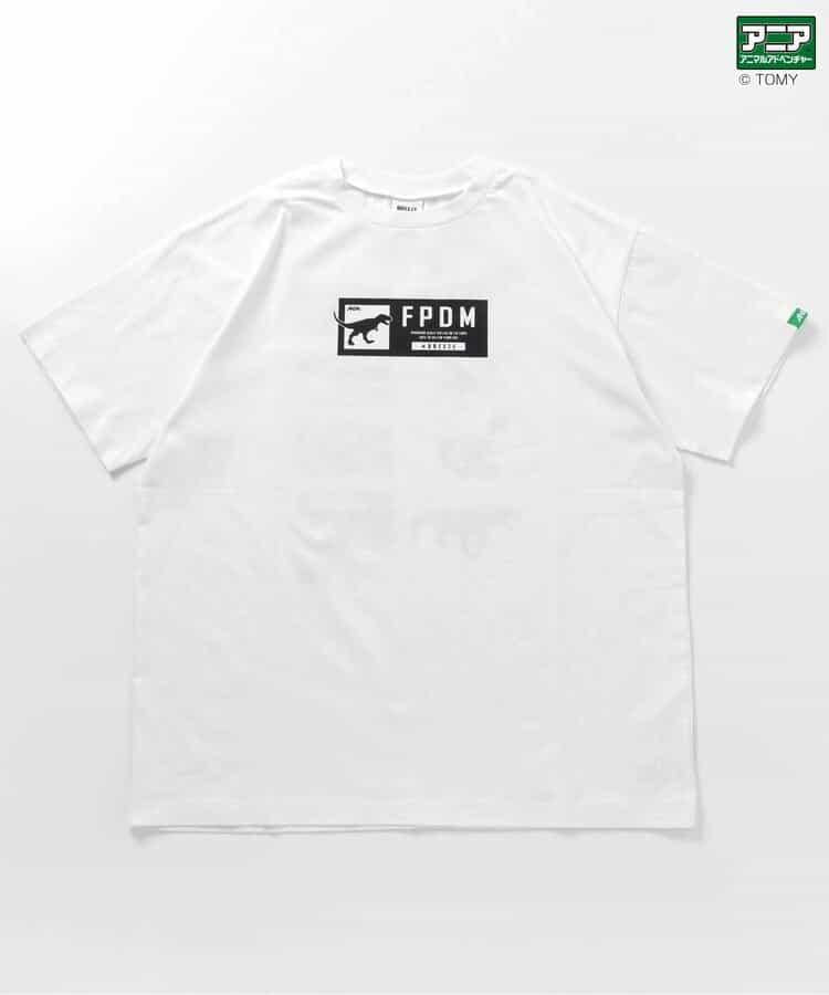 福井縣立恐龍博物館×Ania聯名 恐龍T恤（成人）