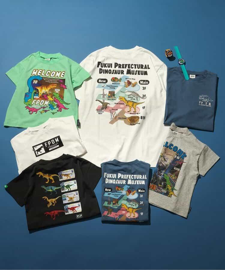 福井縣立恐龍博物館×Ania聯名 恐龍T恤（成人）