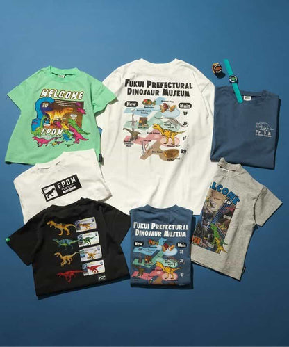 福井縣立恐龍博物館×Ania聯名 恐龍T恤（成人）