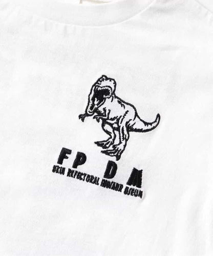 福井縣立恐龍博物館聯名地圖插圖T恤（兒童）