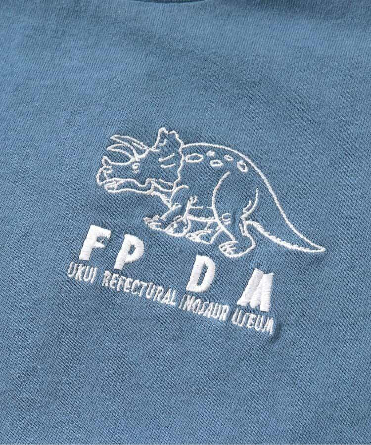 福井縣立恐龍博物館聯名地圖插圖T恤（兒童）