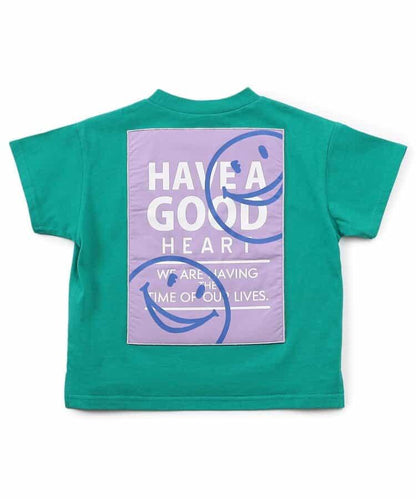 背面印花刺繡T恤