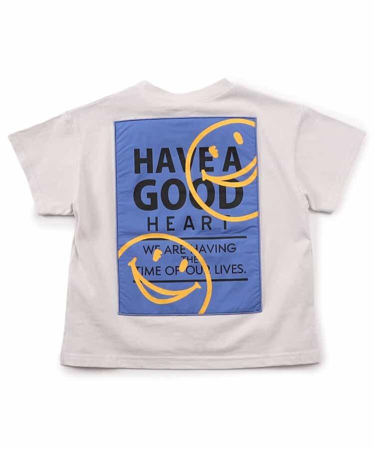 背面印花刺繡T恤