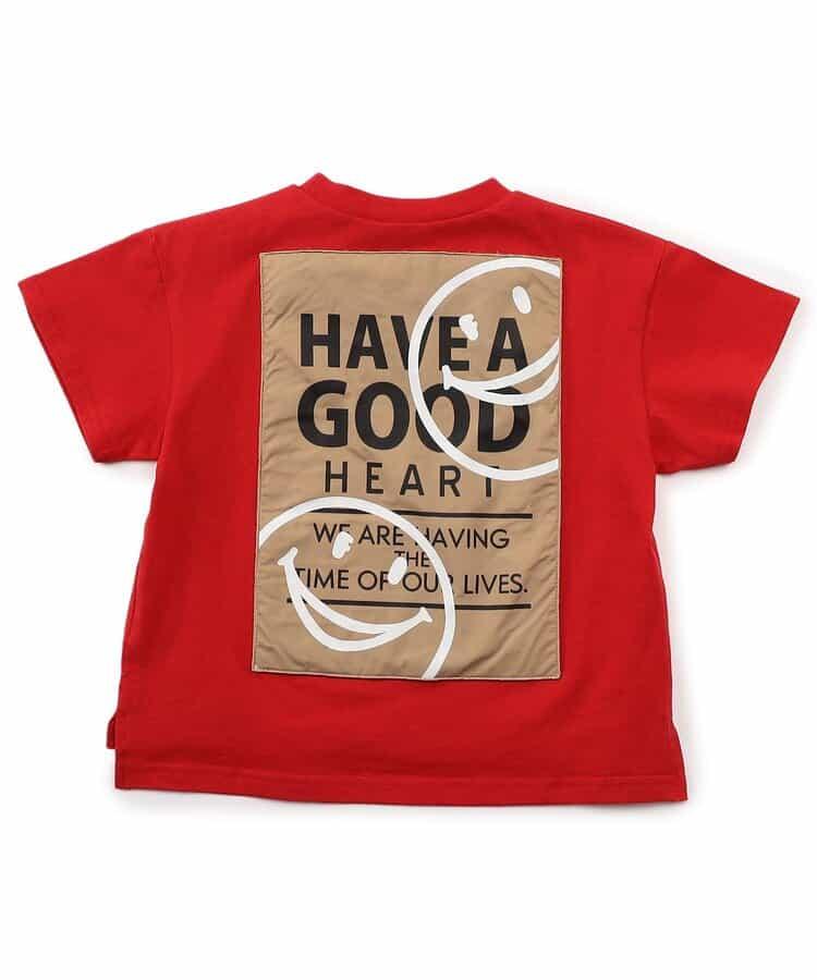 背面印花刺繡T恤