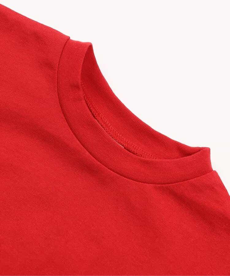 背面印花刺繡T恤