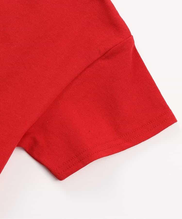 背面印花刺繡T恤