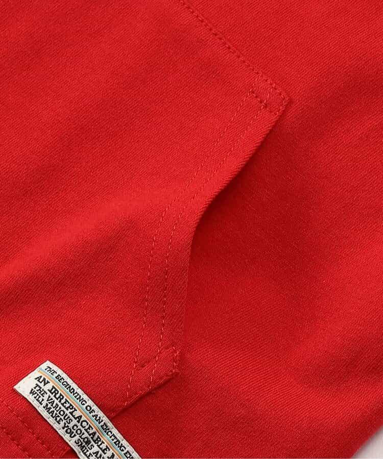 背面印花刺繡T恤