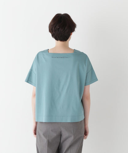功能素材背部刺繡logo套頭衫