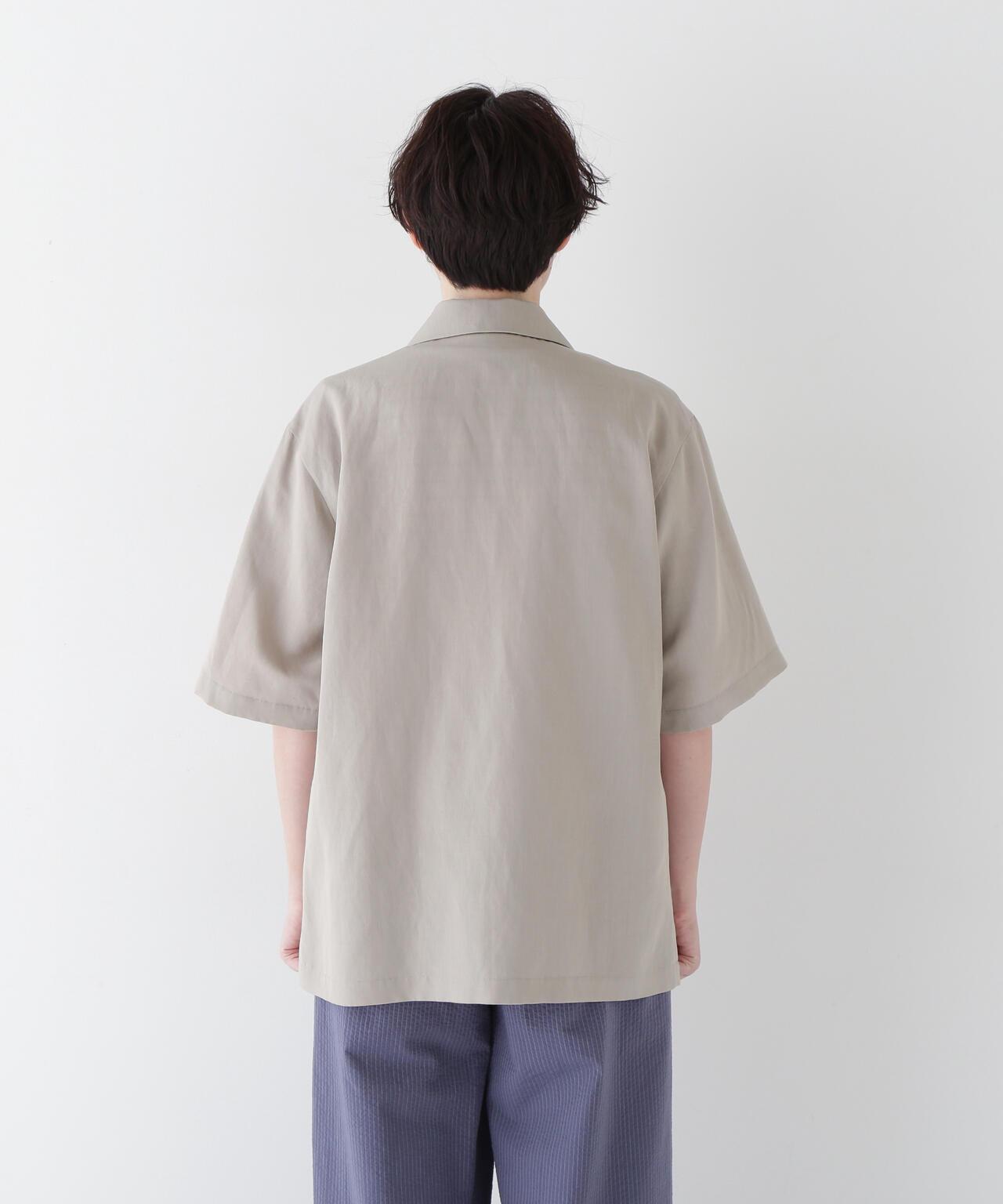 R/C麻光面格紋夾克
