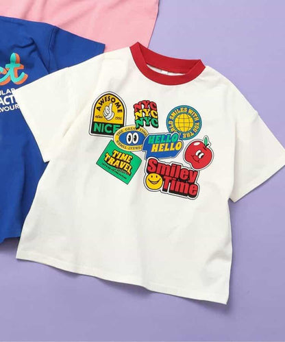 標誌圖案多樣化T恤