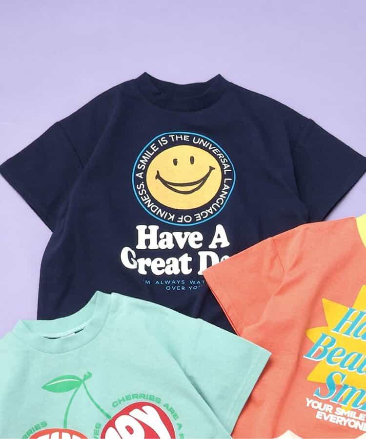 標誌圖案多樣化T恤