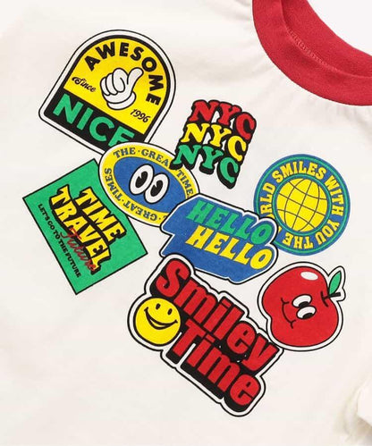 標誌圖案多樣化T恤