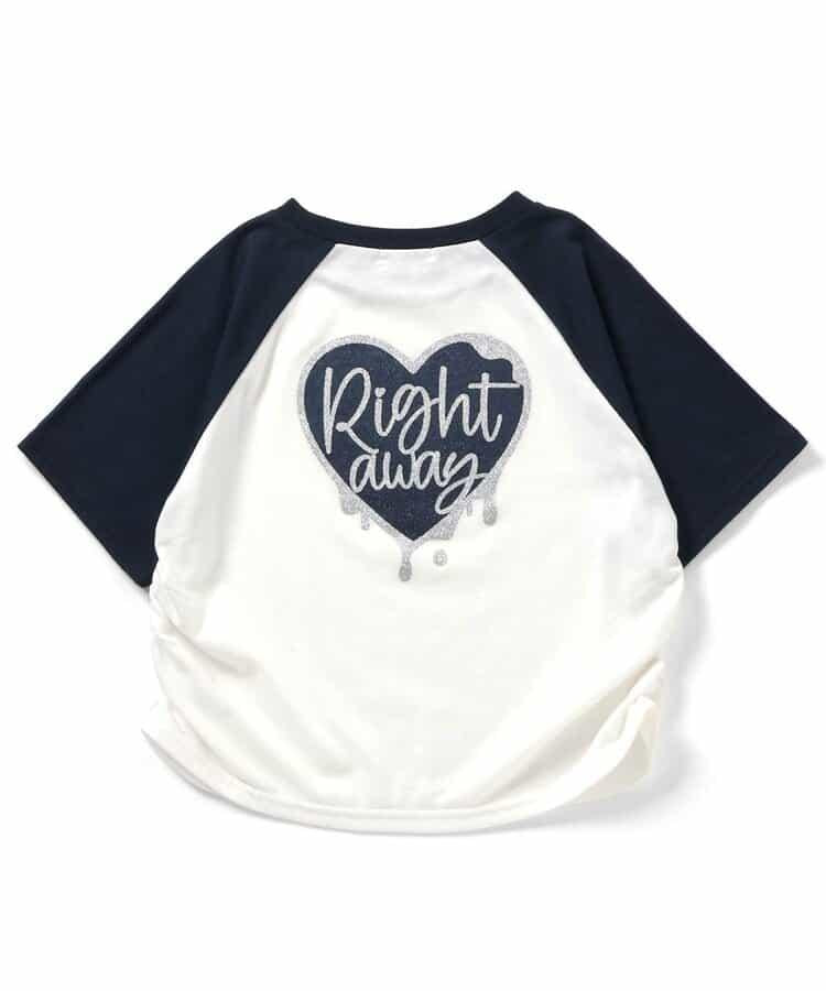 【觸感冷凍】心形圖案香水T-shirt