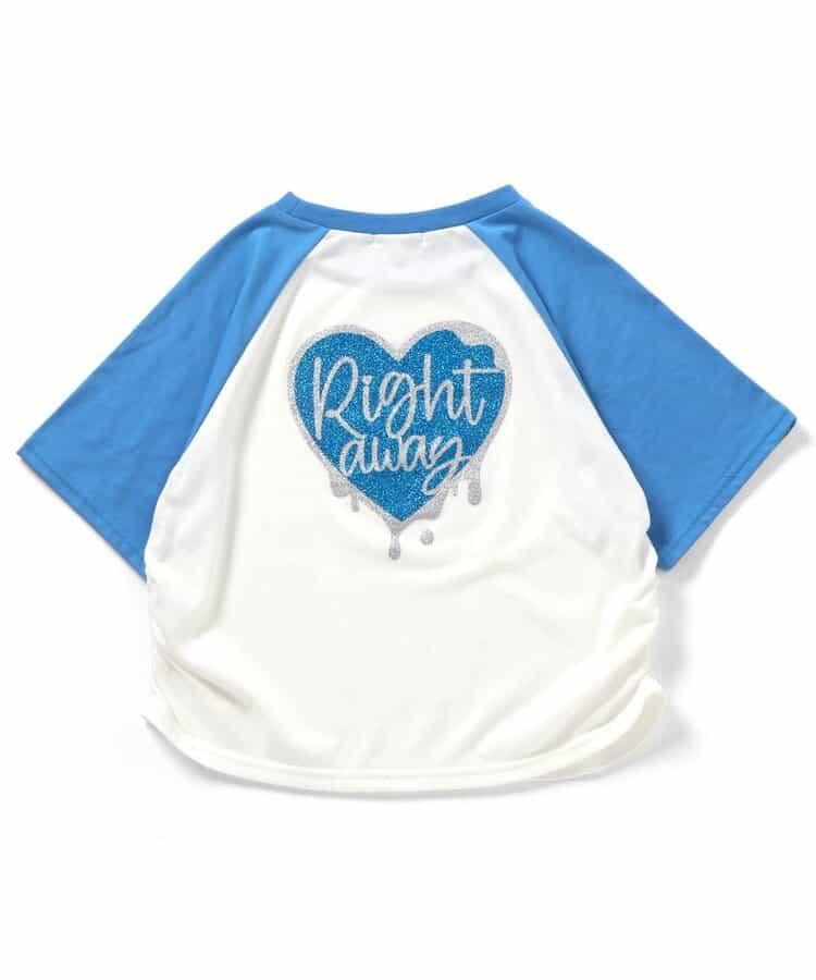 【觸感冷凍】心形圖案香水T-shirt