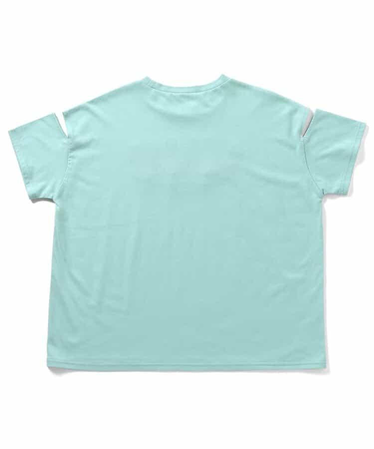 【冰感觸覺】MIDLAND露肩寬鬆T恤