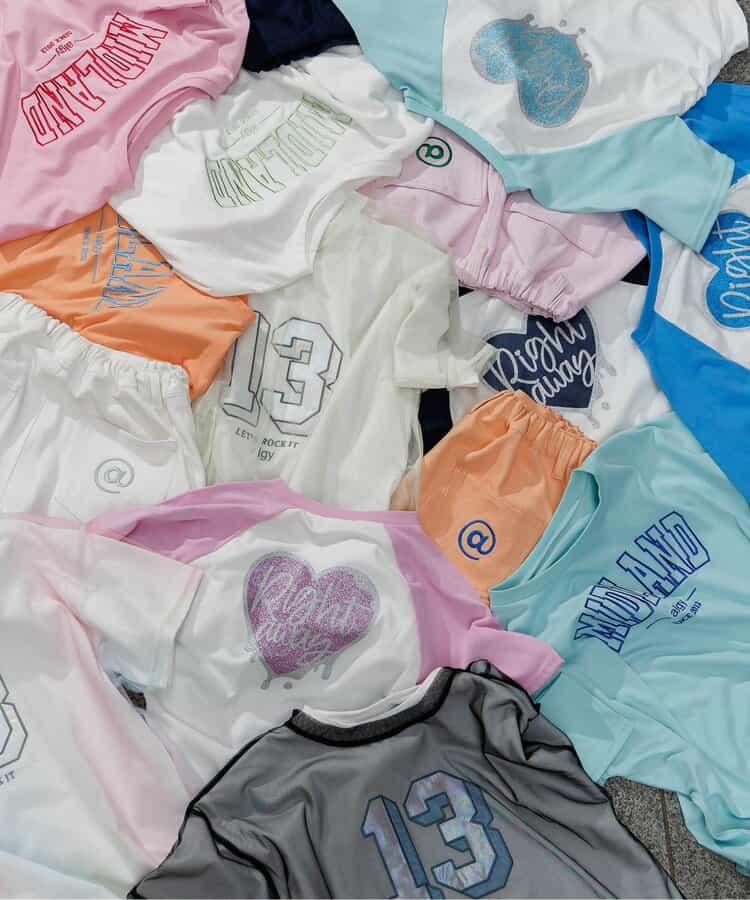 【冰感觸覺】MIDLAND露肩寬鬆T恤