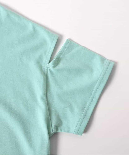 【冰感觸覺】MIDLAND露肩寬鬆T恤