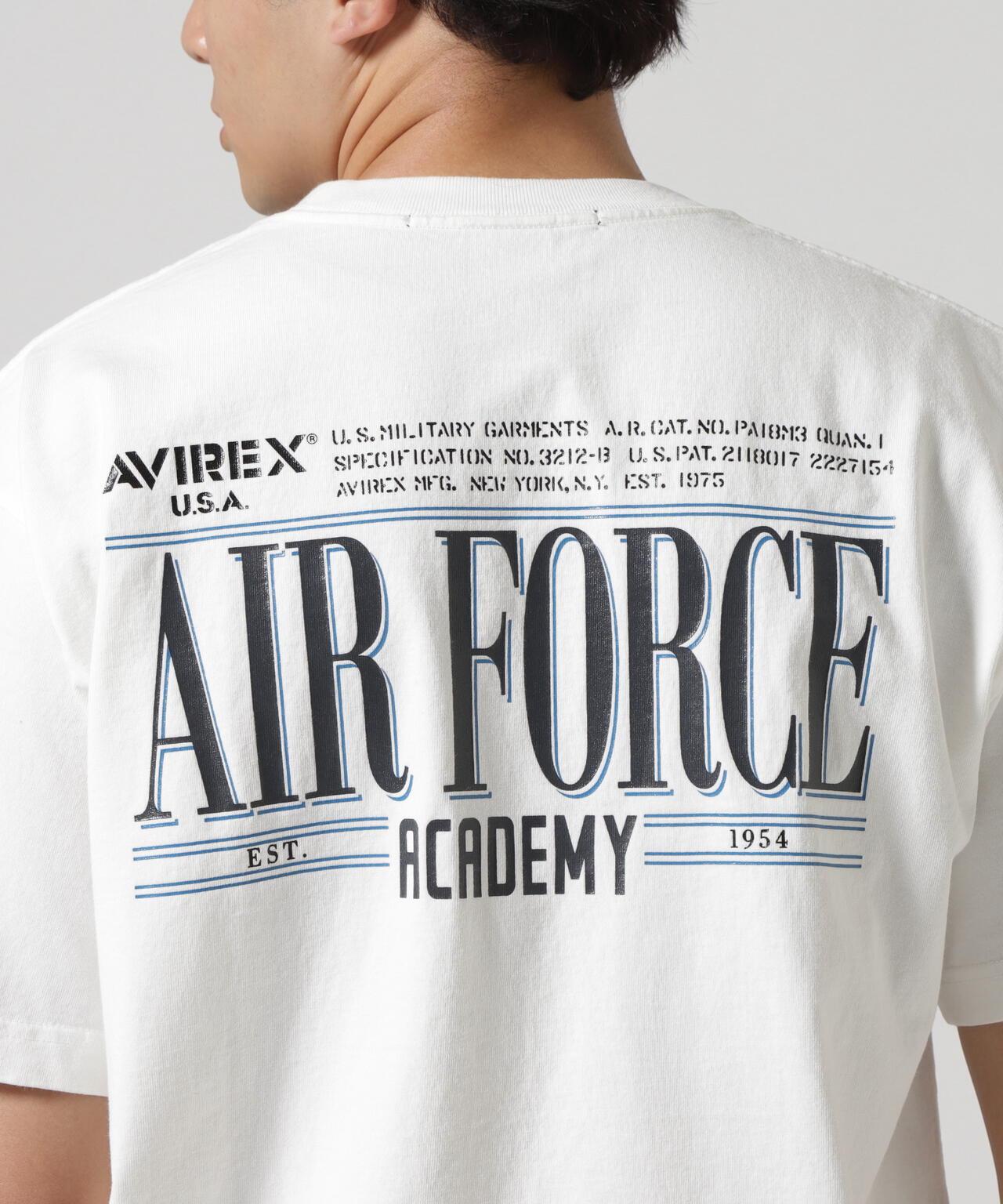 MILITARY ACADEMY 半袖T恤 "1954" / 軍事學院 半袖T恤 / AVIREX / 阿維雷克斯